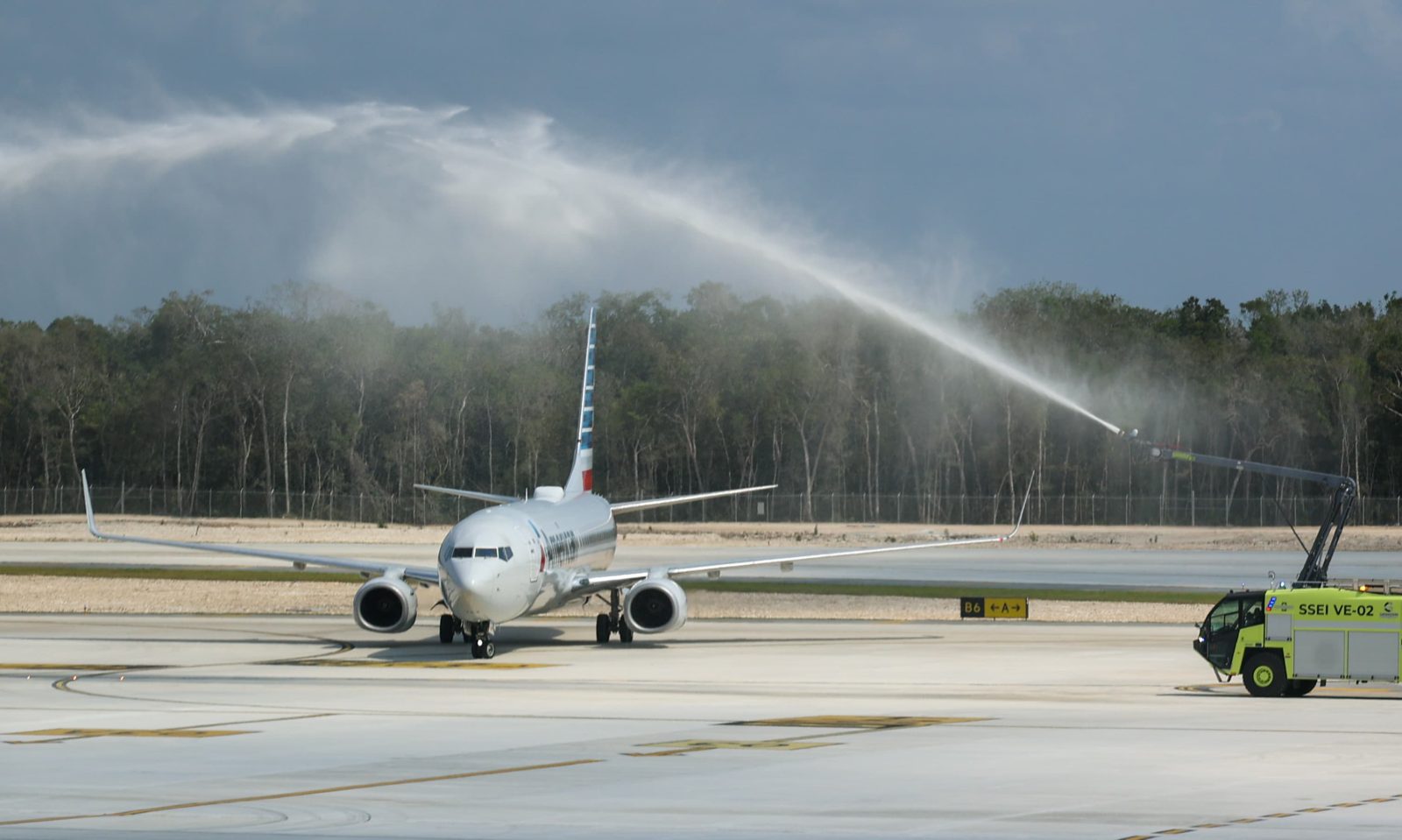 Historia en Tulum: el aeropuerto recibe por primera vez vuelos internacionales