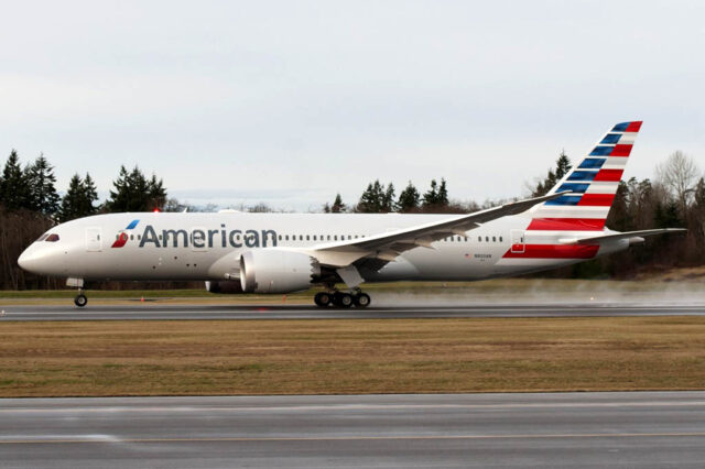 American cancela vuelos de Miami y NY a Sudamérica ante pocos 787