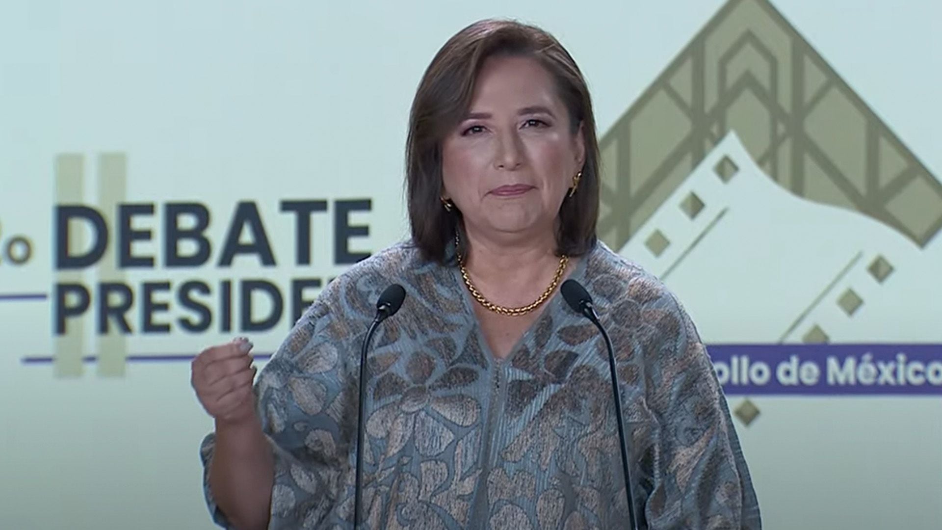 Xóchitl Gálvez asegura que Sheinbaum es “la candidata serial de las mentiras” en el segundo debate presidencial
