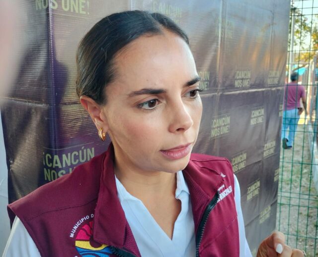 Cancún: Paty Peralta promete seguridad a comercios y ciudadanía