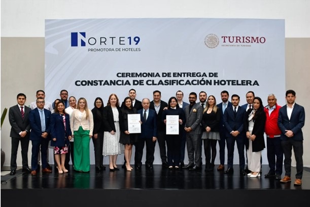 Entregan clasificación hotelera a 18 propiedades de Norte 19