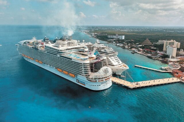 Cozumel sufrirá descenso en arribo de cruceros la próxima semana