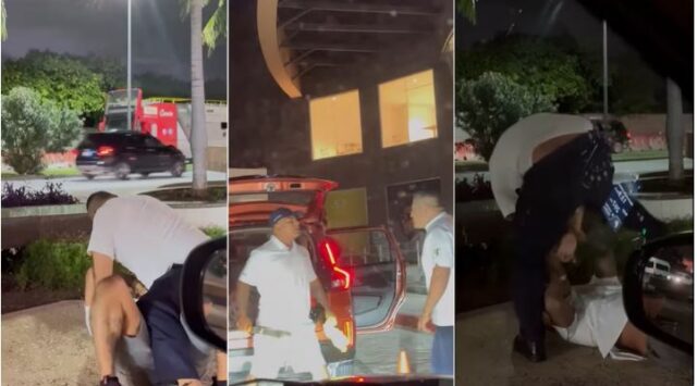 Cancún: taxista y conductor de Uber pelean en plena zona hotelera