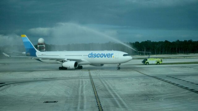 Aeropuerto de Tulum: llega primer vuelo desde Europa con Discover