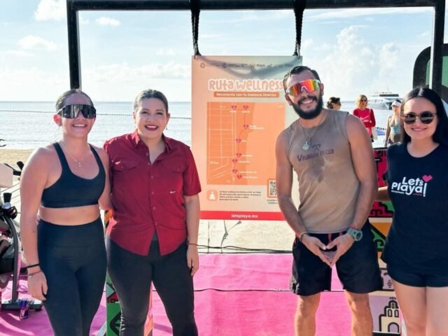 Playa del Carmen: lanzan primera etapa de la ‘Ruta Wellness’