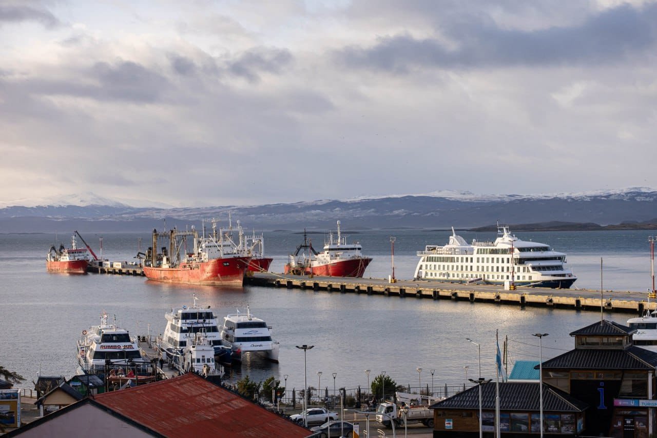 Ushuaia: Con 525 recaladas previstas como puerta a la Antártida