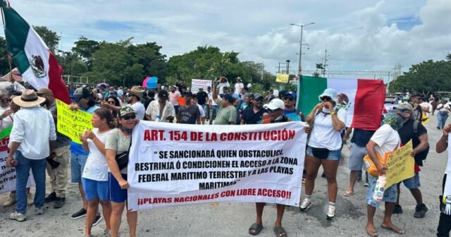 Tulum: Lezama negoció con militares acceso gratis a playas