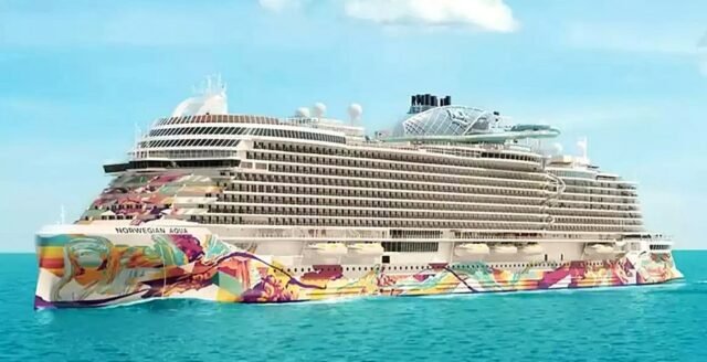 Cozumel recibió por primera vez el crucero Norwegian Aqua