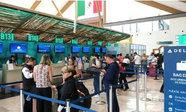 México: fuerte caída del turismo estadounidense y canadiense