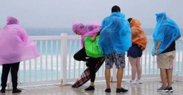 Caribe mexicano: piden cuidado al irrumpir fuerte frío, viento y lluvia