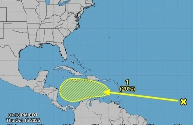 QRoo: vigilan trayectoria de onda tropical con dirección al Caribe