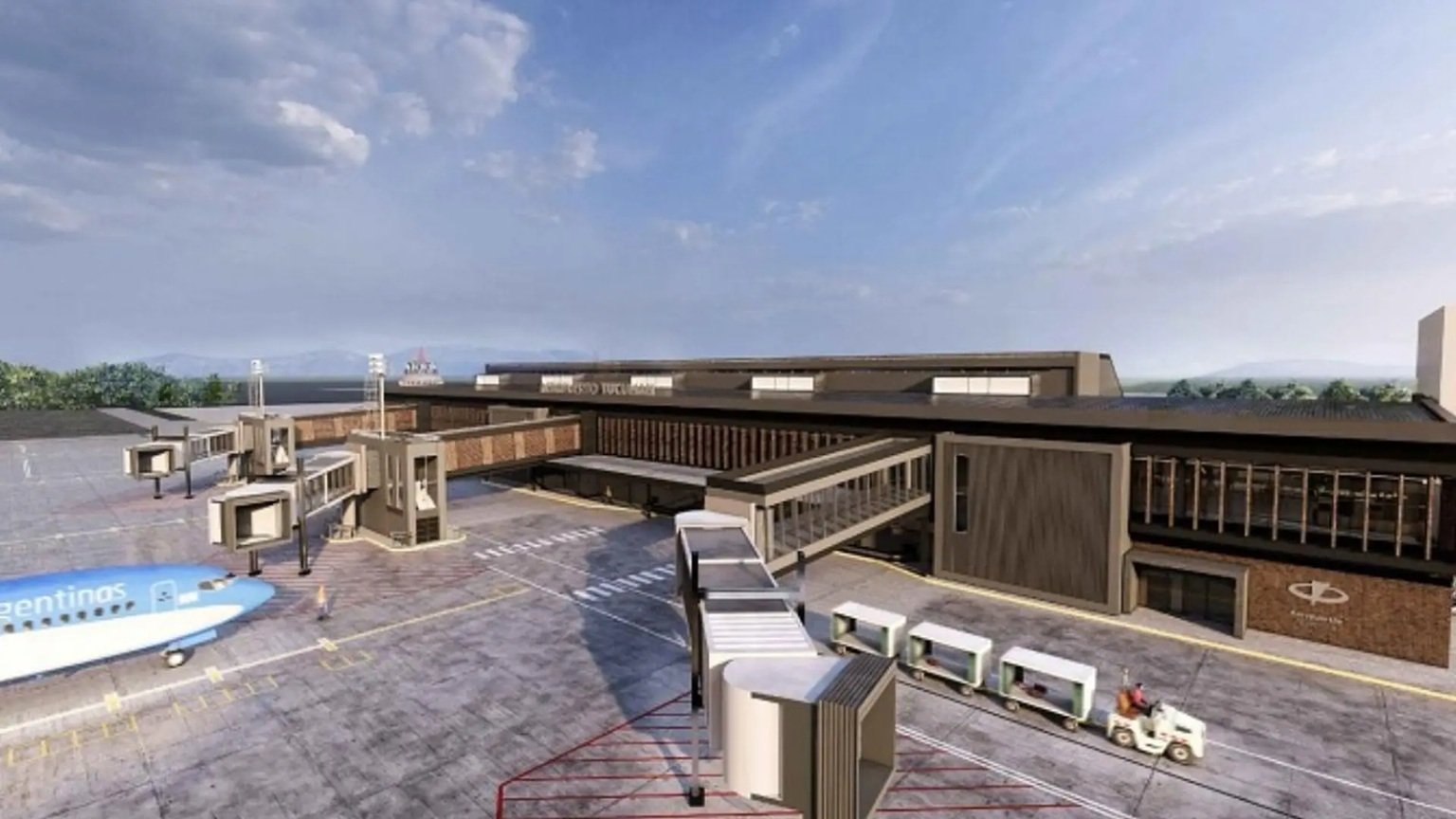 Tucumán: comienzan las obras en el aeropuerto con 5 ejes