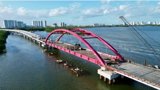 Hito del Puente Nichupté de Cancún: se inaugurará este mes