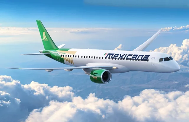 Mexicana ya usa cinco Embraer y espera otros 15 en dos años