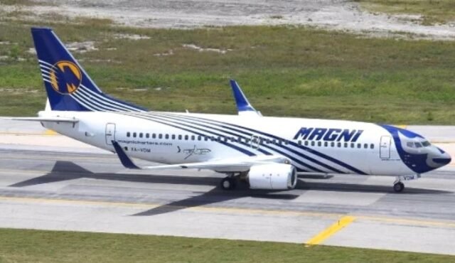 Piloto de Magnicharters retiene vuelo a Cancún por impago