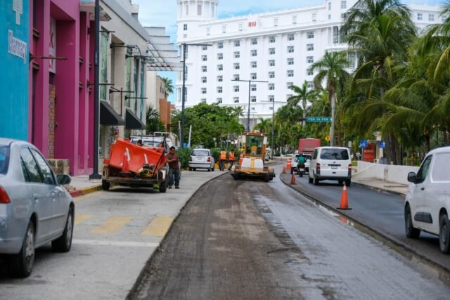 Cancún revela las calles que pavimentará en unos meses