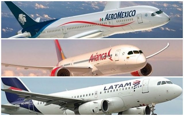 Avianca y Latam quedan lejos de la puntualidad de Copa y Aeroméxico