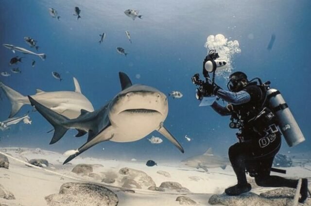 Playa del Carmen: turistas pueden ver 22 tiburones toro por inmersión