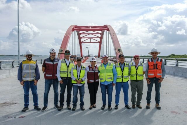 Puente Nichupté: Lezama asegura apertura para finales de enero