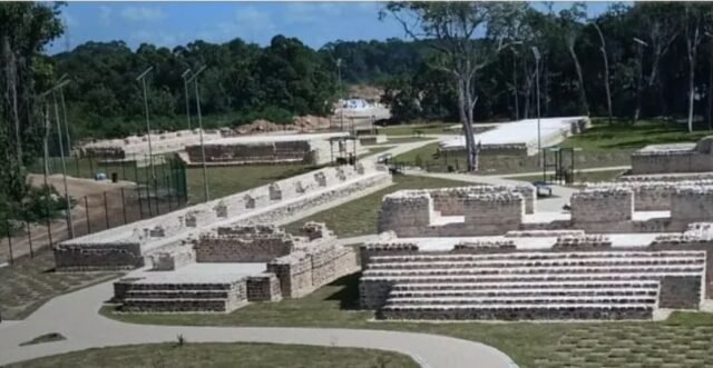 Fotos – Chetumal: 47 monumentos mayas mutilados en nuevo parque