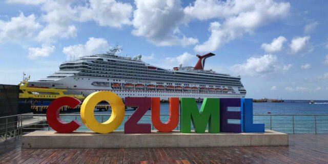Cozumel: Lezama destaca arreglo de calles con impuesto a cruceristas