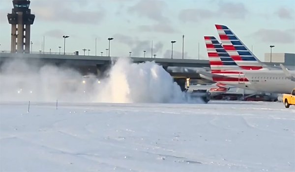 USA sufre 6 mil vuelos cancelados por otra nevada