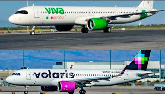 Dueños de Volaris aprueban fusión con Viva Aerobús, aliada a Iberia