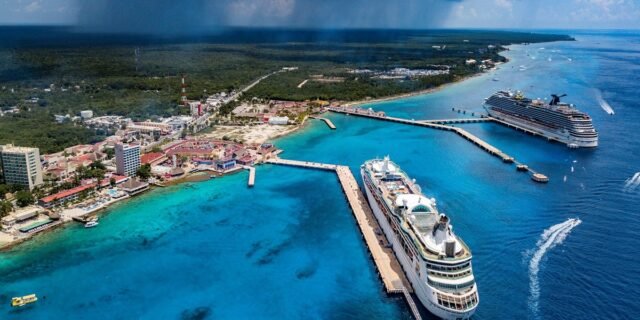 Cozumel: polémica por cancelarse el cuarto muelle de cruceros