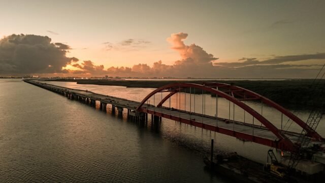 Puente Nichupté: faltan pruebas de carga pero se inaugurará en abril