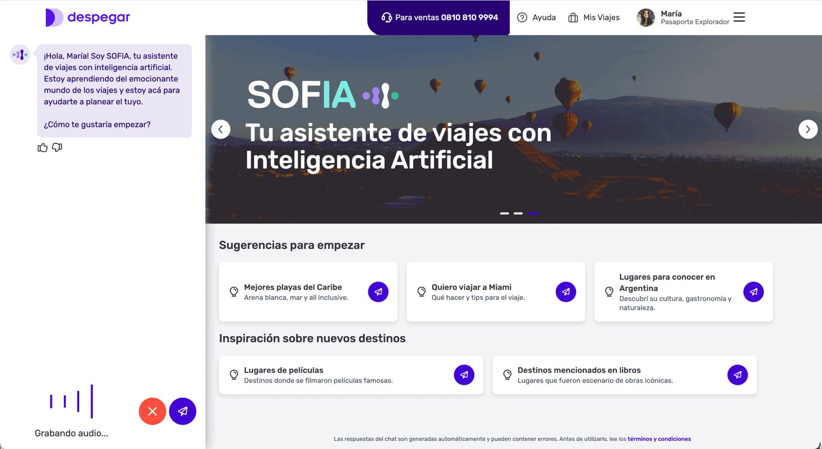 Revolución en Despegar: su IA ya interviene en 3 de cada 10 viajes