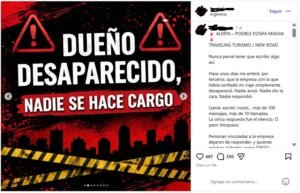 Denuncian estafa con 260 víctimas de la agencia Traveling Turismo