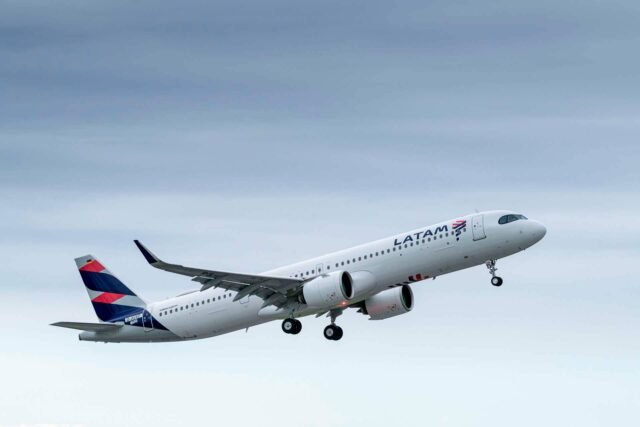 Hito Latam en Sudamérica: sillas totalmente reclinables en los A321