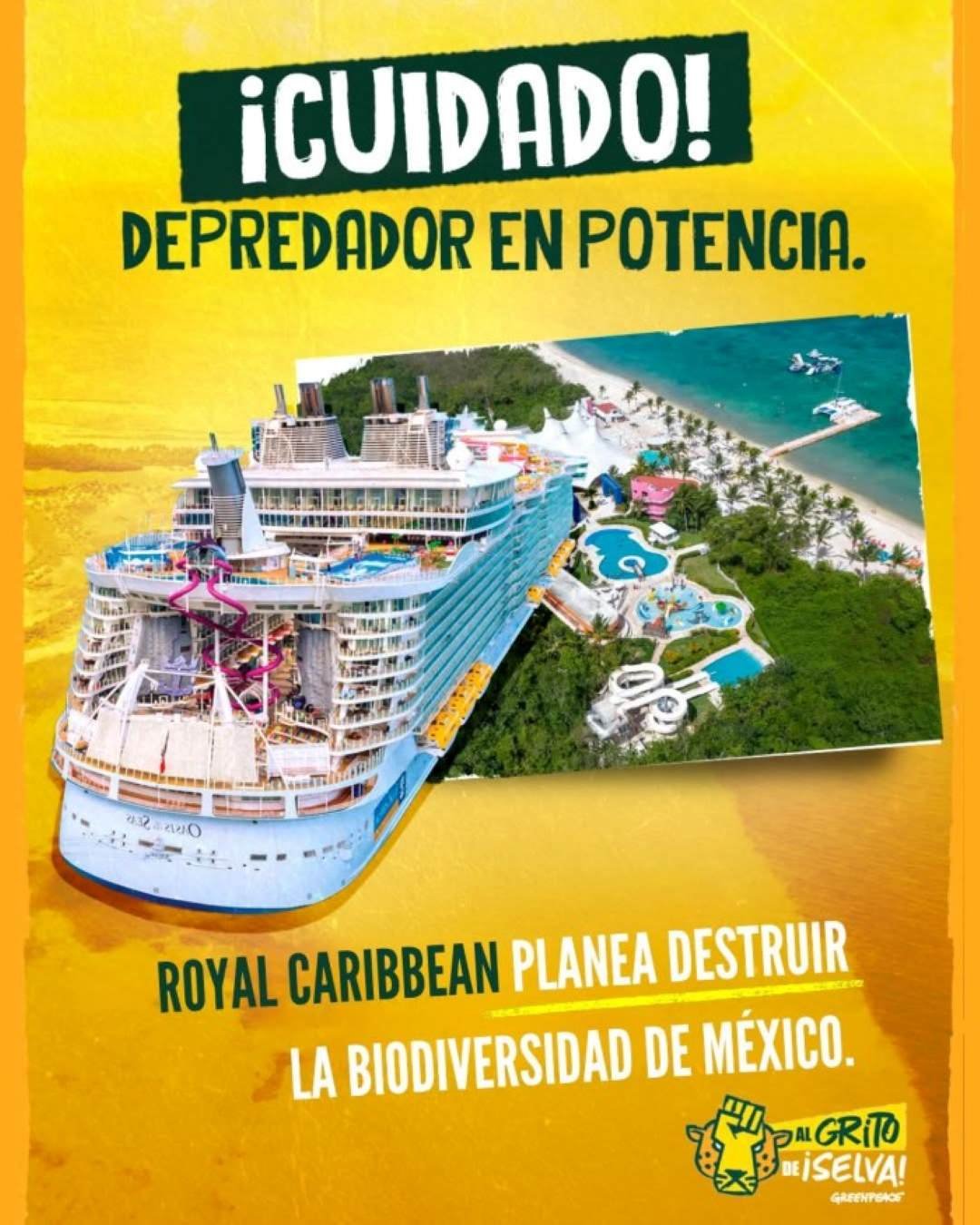 Royal Caribbean: ‘Perfect day’ llenaría Mahahual de heces y orina
