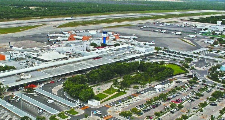 Aeropuerto de Cancún sufre mayor caída de pasajeros nacionales