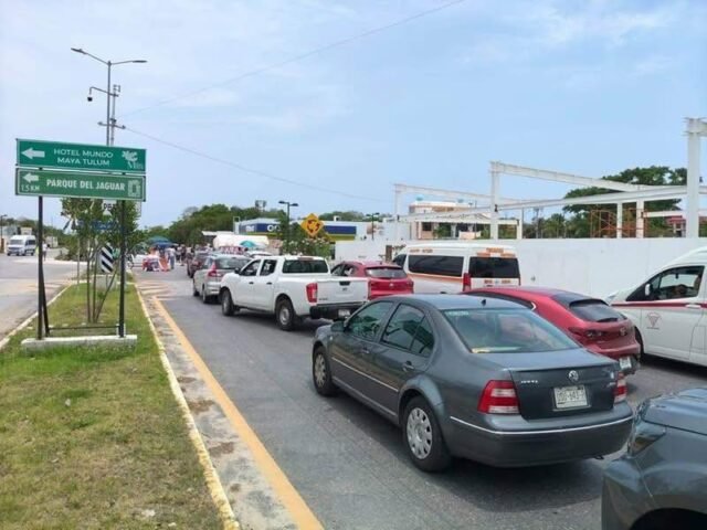 Parque del Jaguar: caos vial por protesta exigiendo playas libres