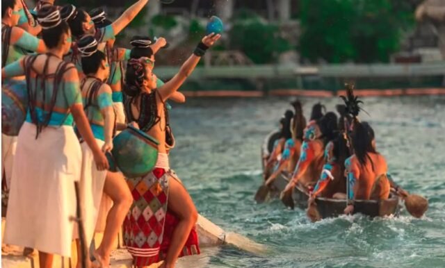 Xcaret: se abre debate por el futuro de la ‘Travesía Sagrada Maya’