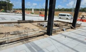 Tulum: estrenan una planta de concreto a base de sargazo
