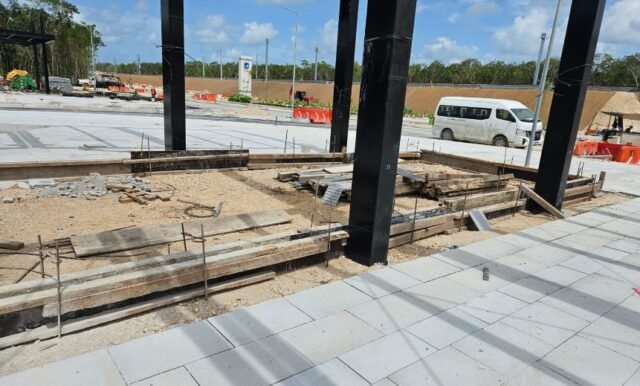 Tulum: estrenan una planta de concreto a base de sargazo