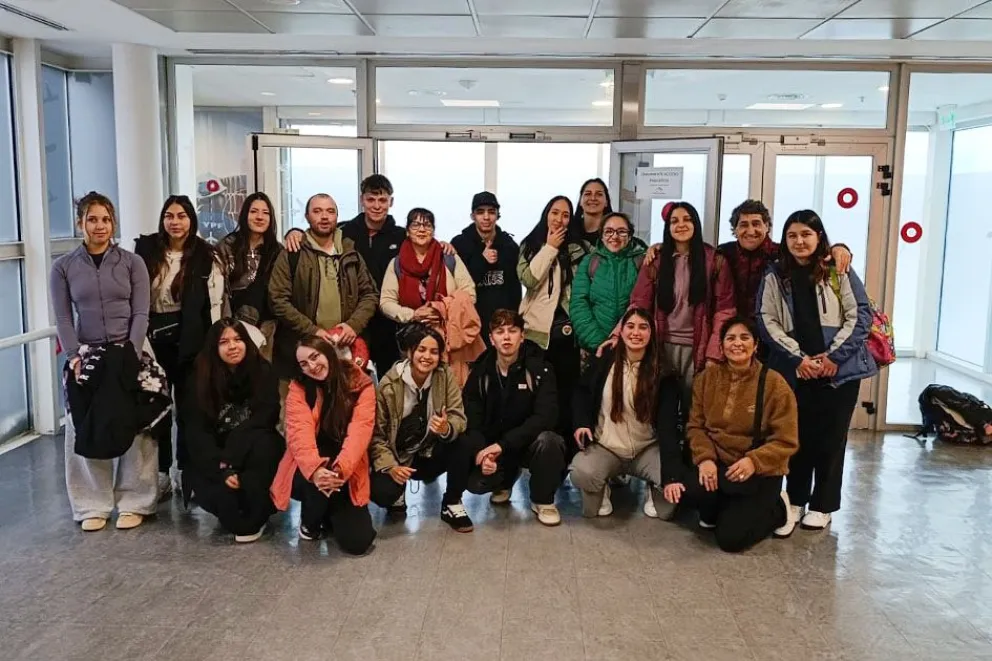 Estudiantes agro técnicos de Las Ovejas visitan la Expo Rural y se capacitan en Buenos Aires