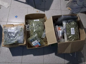 Otro golpe al narcotráfico: tenían un kilo de marihuana