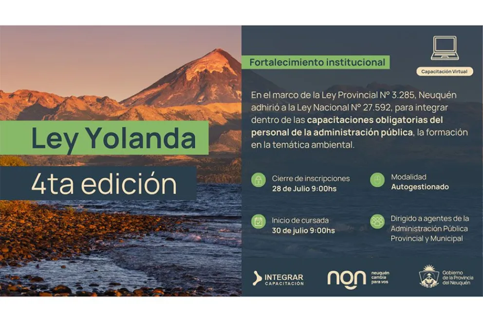 Abrieron las inscripciones para una nueva edición de capacitación ambiental