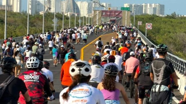 Puente Nichupté será peatonal el último domingo de cada mes