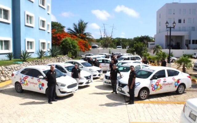 Cancún: refuerzan seguridad de taxis con videovigilancia, IA y GPS