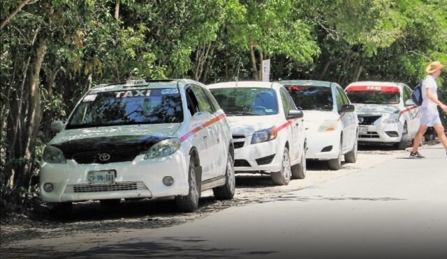 Tulum: se agudiza crisis de taxistas ante poco turismo en la temporada