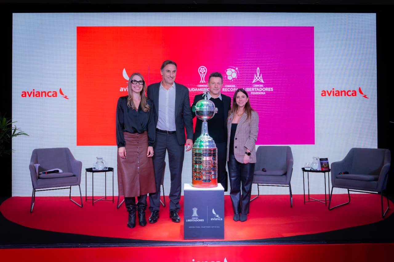 Avianca patrocina el fútbol de la Conmebol disparada en Argentina
