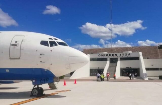 Impulsan el aeropuerto de Chichén Itzá mientras baja el de Tulum