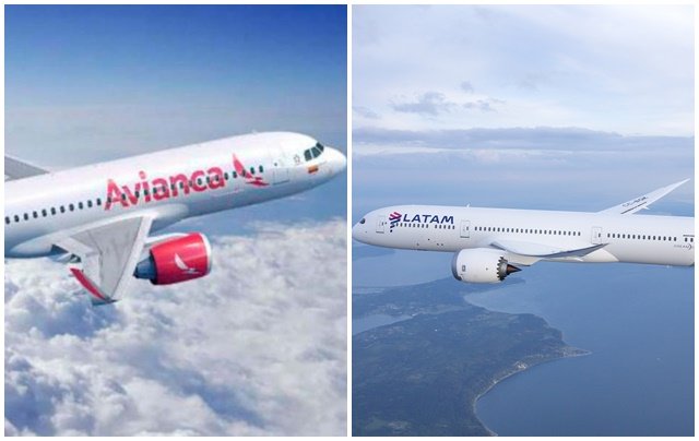 Avianca y Latam cancelan vuelos 3 meses más en Colombia tras sismo