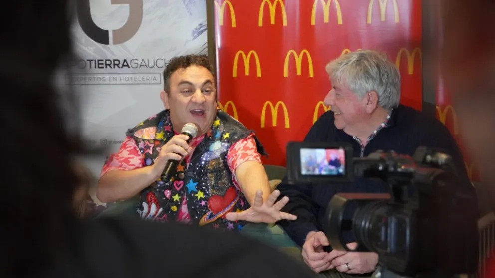 Topa ya está en Bariloche y se prepara para su gran show en la Fiesta de la Nieve