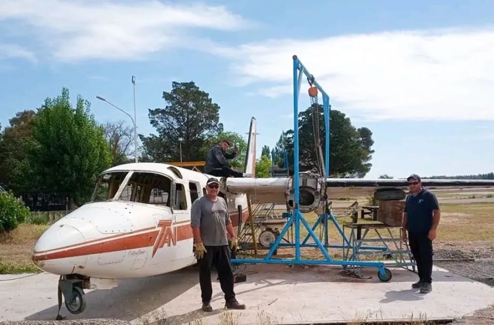 Del abandono al homenaje: el avión de TAN ya tiene destino