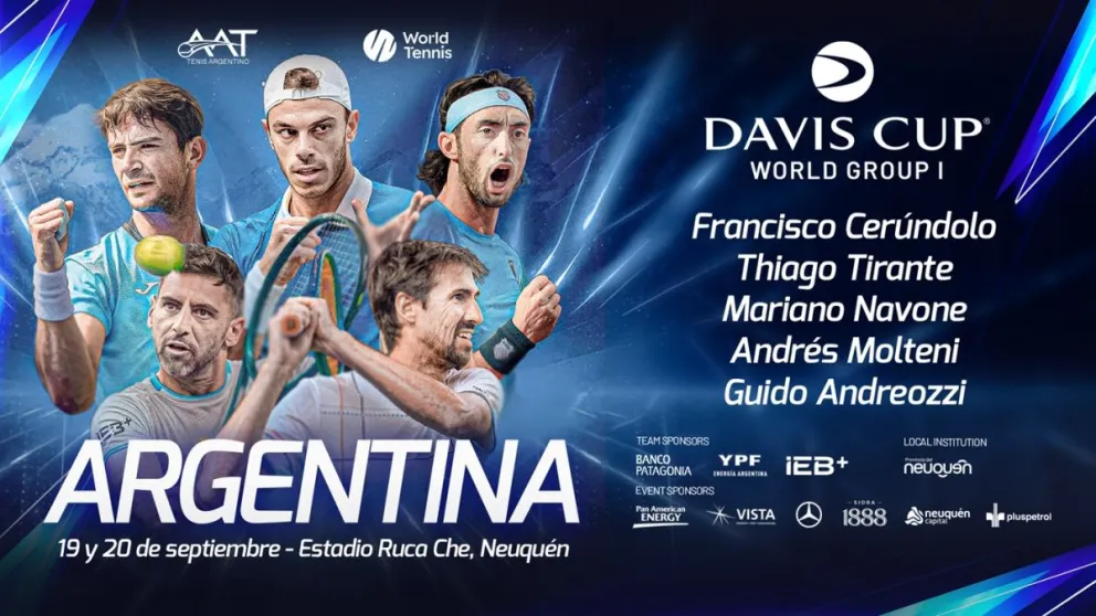 Copa Davis: Javier Frana definió el equipo que se presentará en el Ruca Che